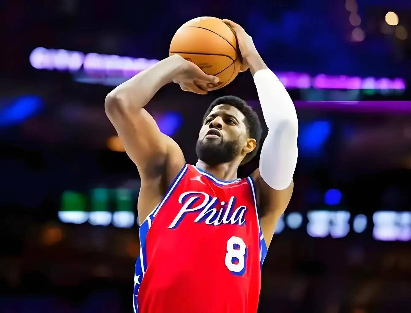 关于山东队轻取76人，乔治带队取胜的信息