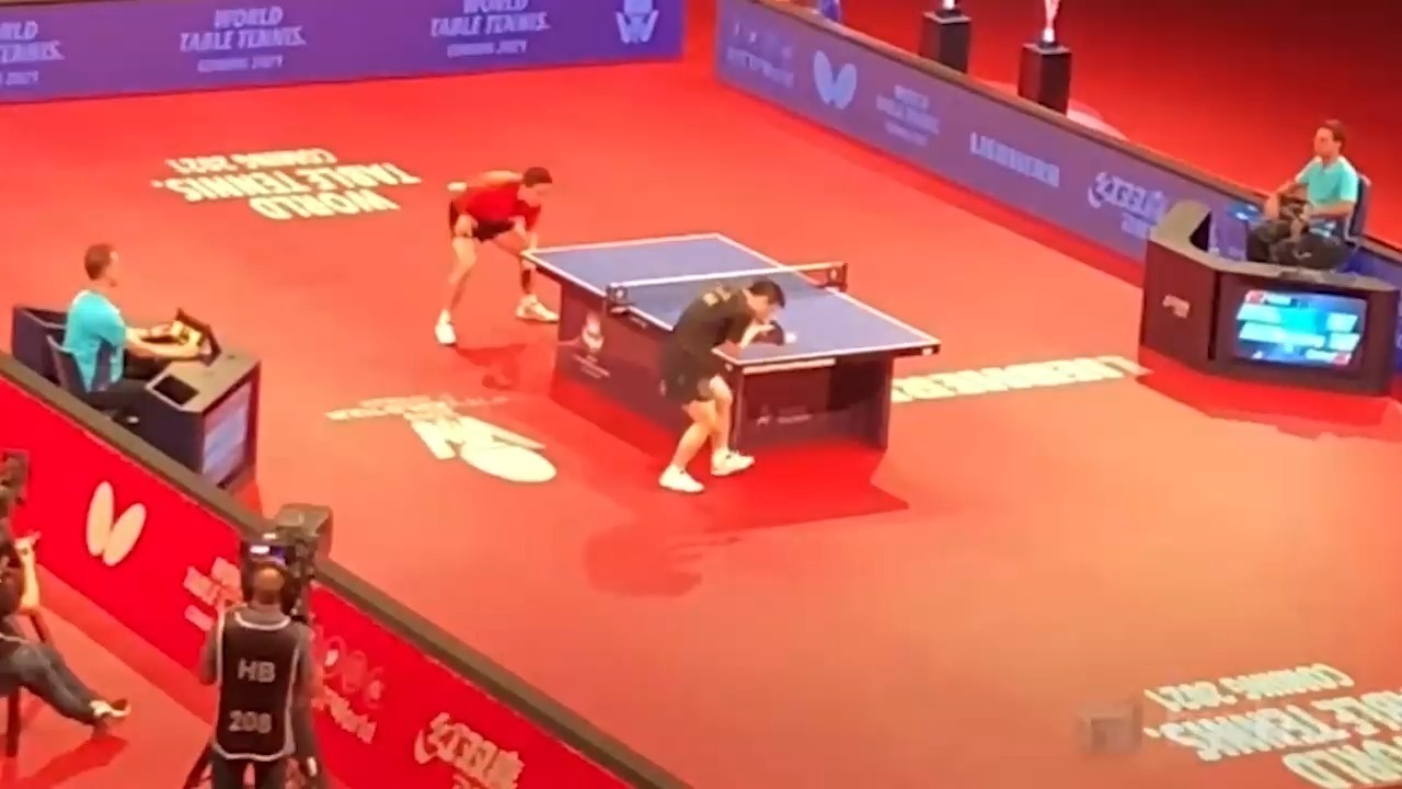 法国队横扫德国队，许昕惊艳四座